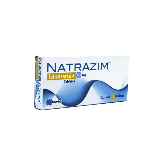 [7501075721249] TELMISARTAN 40 mg, 14 tab, NATRAZIM