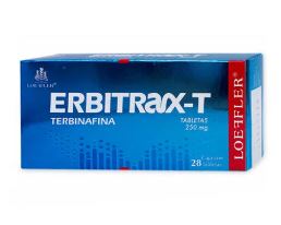[7502211783787] TERBINAFINA 250 mg, 28 tab, ERBITRAX-T