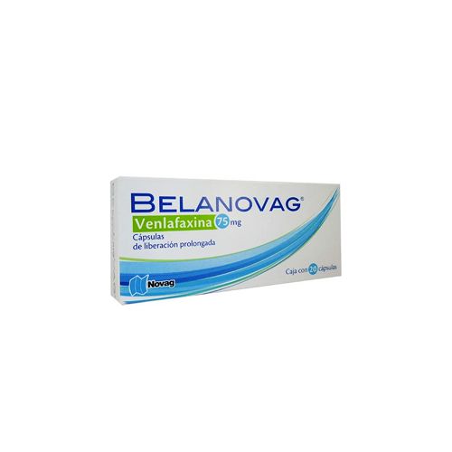 VENLAFAXINA 75 mg, 20 cap LP, BELANOVAG