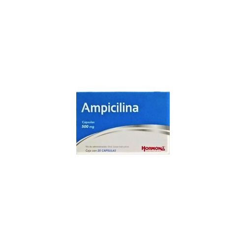 AMPICILINA 500 mg, 20 cap, HORMONA
