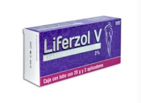 [7501836009586] CLOTRIMAZOL 2% VAGINAL c/2 APLICADORES, 20 g crema, LIFERZOL V