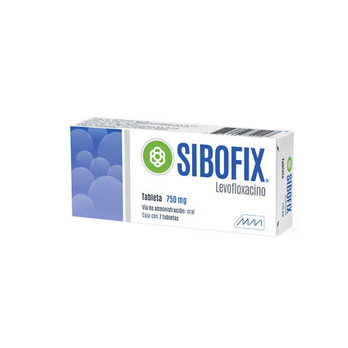 LEVOFLOXACINO 750 mg, 7 tab, SIBOFIX
