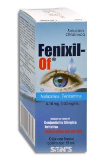[7502001165762] NAFAZOLINA/FENIRAMINA 0.16/3.00 mg, 15 ml gts oft, FENIXIL-OF
