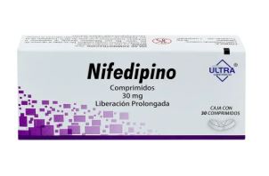 [7502216796331] NIFEDIPINO 30 MG, G.I. ULTRA 30 tab