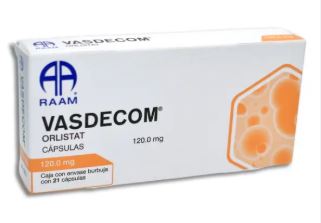 [7502227871942] ORLISTAT 120 mg 21 cap VASDECOM