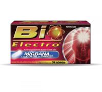 [650240007651] PARACETAMOL, CAFEINA, AC,ACETIL 24 tab, BIOELECTRO
