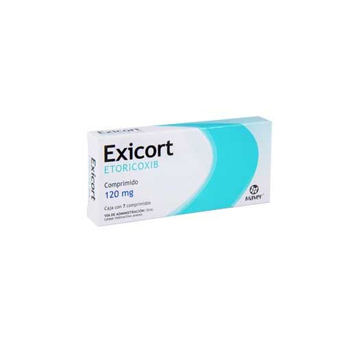 ETORICOXIB 120 mg, 7 comp, EXICORT