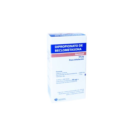 DIPROPIONATO DE BECLOMETASONA 0.859 mg AEROSOL 