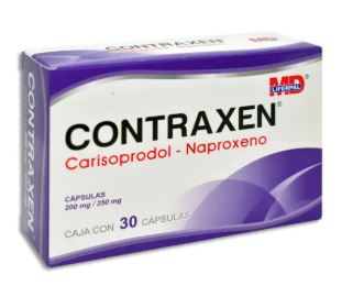 [7501836003140] NAPROXENO CARISOPRODOL 250/200 mg 30 cap CONTRAXEN