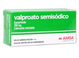 [7501349020276] VALPROATO SEMISODICO 250 mg, 30 comp LR, AMSA