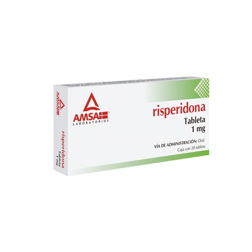 RISPERIDONA 1 mg 20 tab GI AMSA