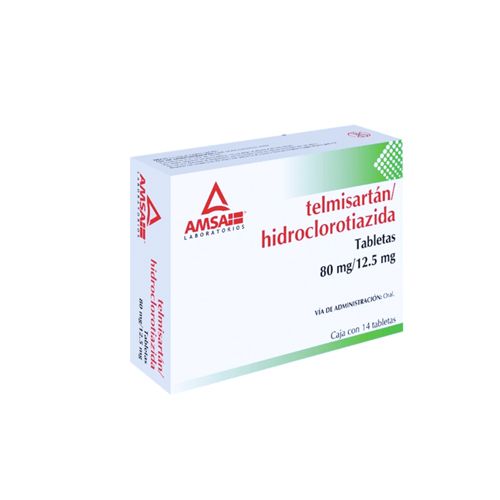 TELMISARTAN /HIDROCLOROTIAZIDA 80/25 mg 14 tab GI AMSA