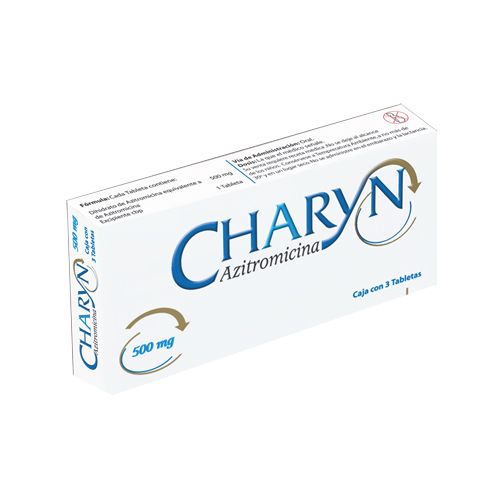 AZITROMICINA 500 mg 3 tab CHARYN