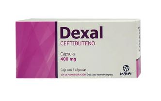 [7502009746352] CEFTIBUTENO 400 mg 5 cap DEXAL