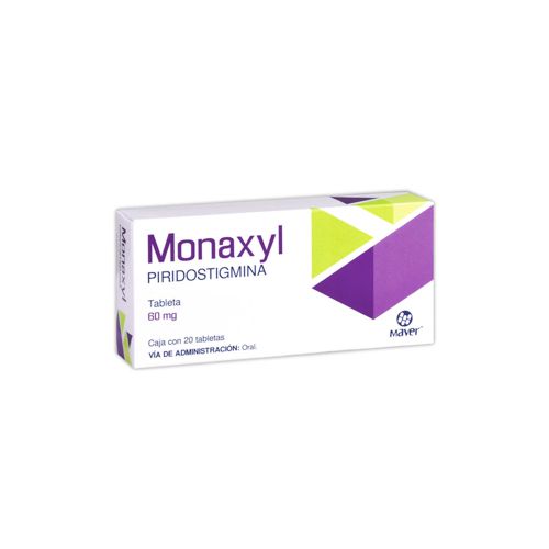 [7502009746710] PIRIDOSTIGMINA 60 mg 20 tab MONAXYL