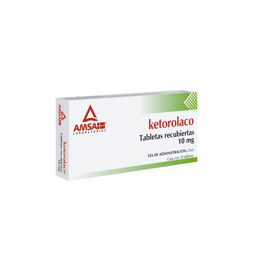KETOROLACO 10 mg AMSA 10 tabs 