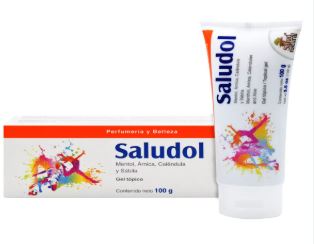 [714908105650] MENTOL ARNICA CALENDULA SABILA gel 100g SALUDOL