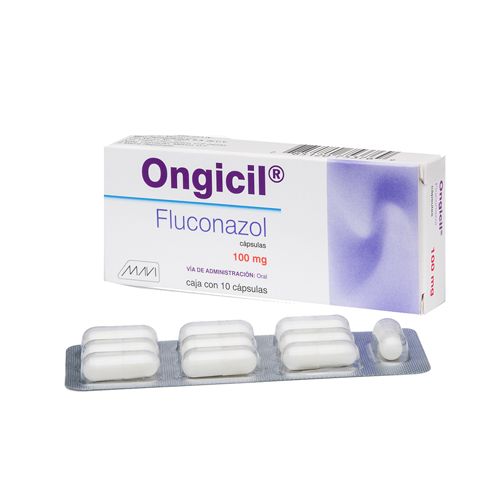 FLUCONAZOL 100 mg 10 cap ONGICIL