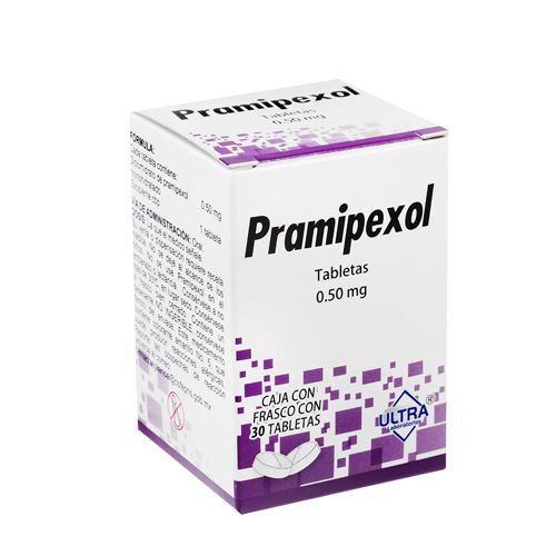[7502216796317] PRAMIPEXOL .50mg 30 tabs ULTRA