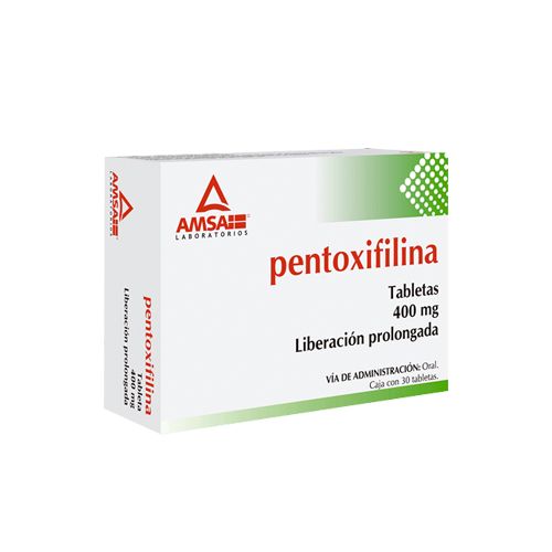 PENTOXIFILINA 400 mg AMSA 30 tabs