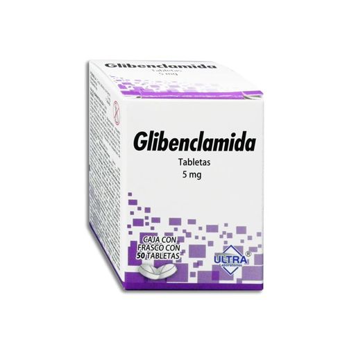 GLIBENCLAMIDA 5 mg ULTRA 50 tabs