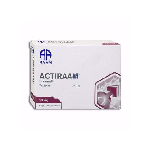 SILDENAFIL 100 mg 4 tab ACTIRAAM