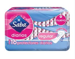 [7501019068416] SABA REGULAR PANTIPROTECTORES 20 pzas. 
