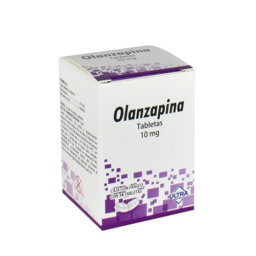 OLANZAPINA 10 mg, 14 tab, ULTRA