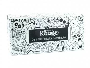 [7501017361113] KLEENEX, CAJA c/180 PAÑUELOS