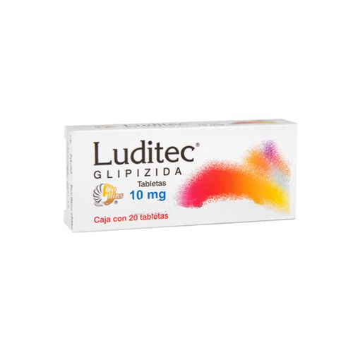 GLIPIZIDA 10 mg LUDITEC 20 tabs