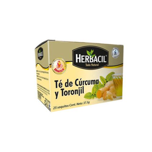 HERBACIL TE DE CURCUMA Y TORONJIL, 25 sbrs