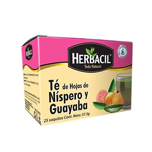 HERBACIL TE DE HOJAS DE NISPERO Y GUAYABA, 25 sbrs