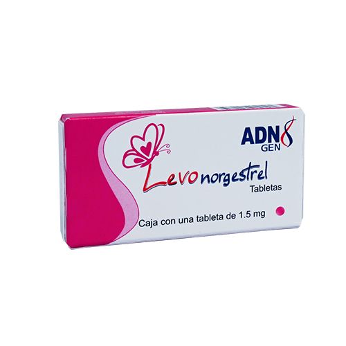 LEVONORGESTREL 1.5 mg, 1 tab, ADN 